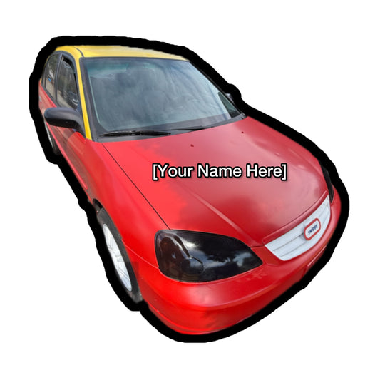 Get Your Name On The Swippy Civic